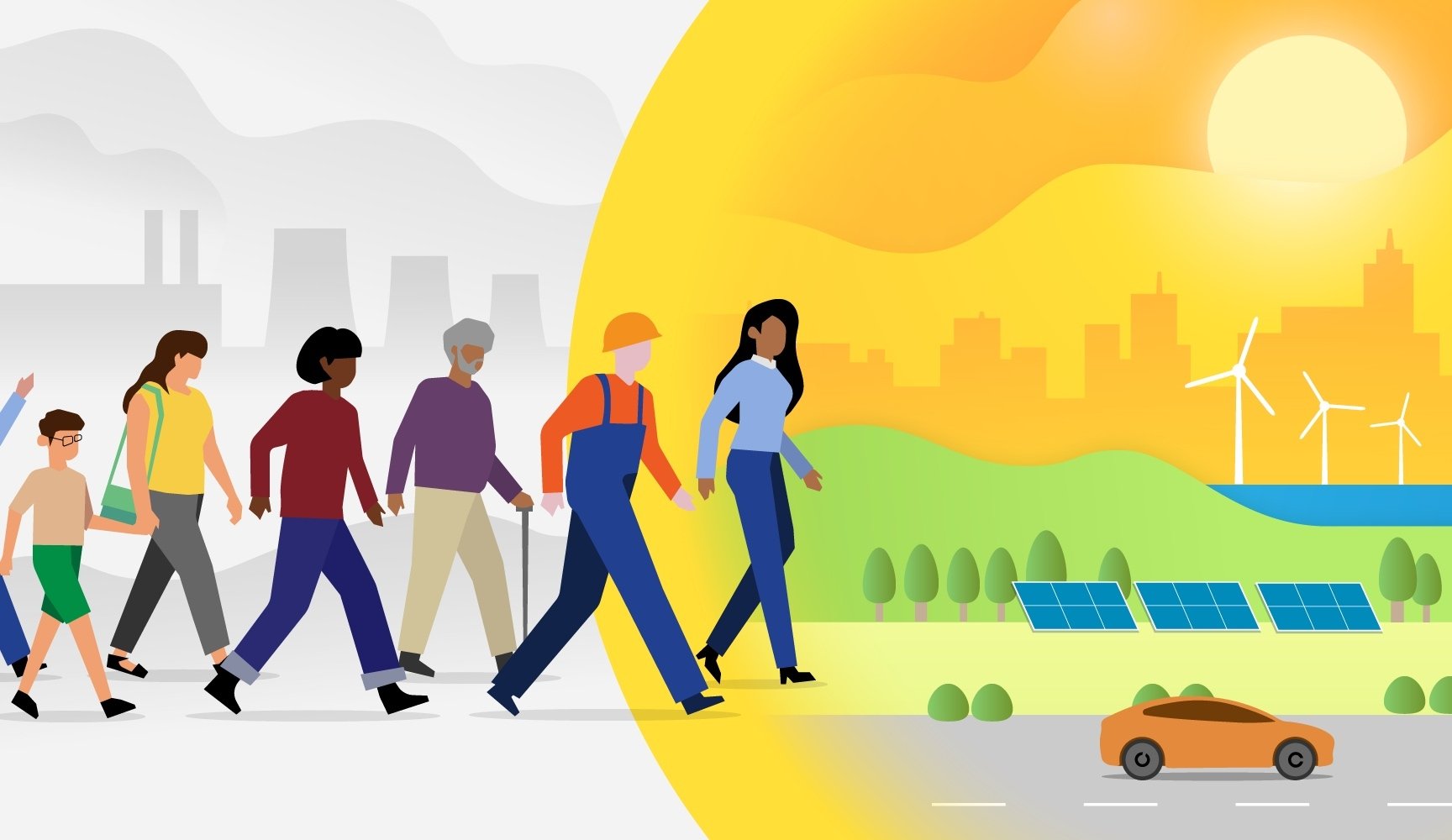 Just Transition Planning for Fossil Fuel-Dependent Regions: A Framework for Economic Diversification