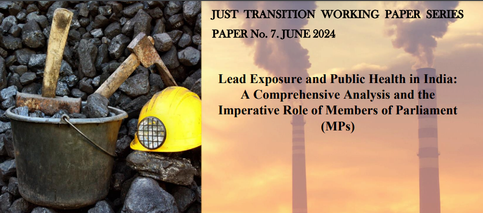 Lead Exposure and Public Health in India: A comprehensive Analysis and the Imperative Role of Members of Parliament (MPs)